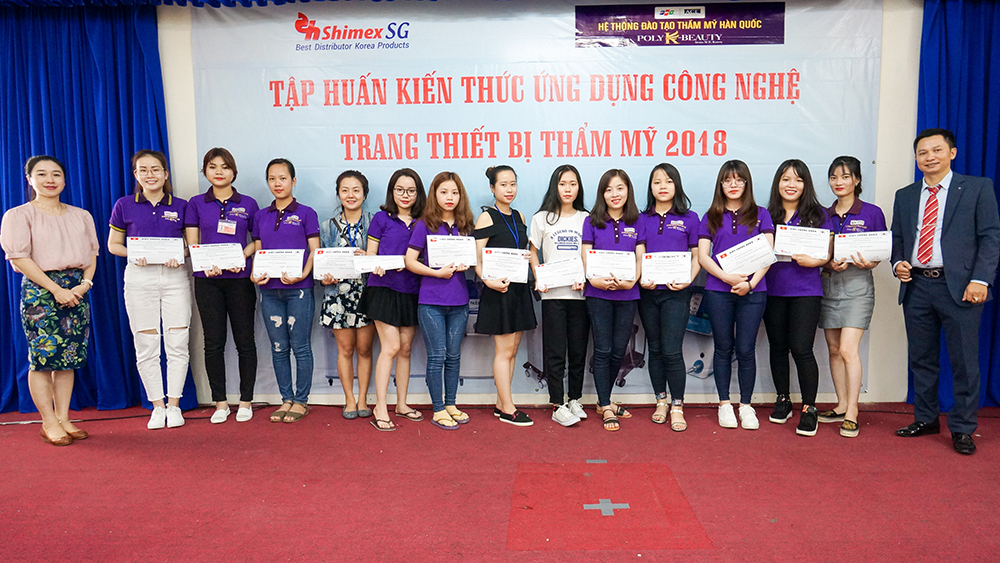 Đào tạo chuyển giao công nghệ thẩm mỹ