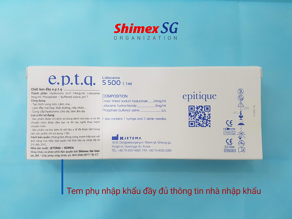 filler e.p.t.q chính hãng